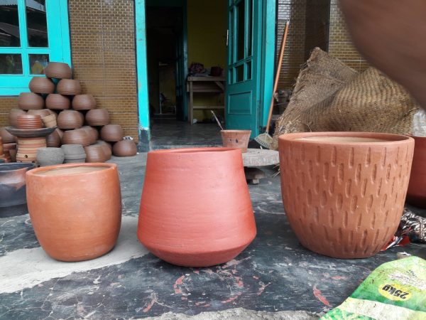 Pot Aneka Corak - Big Size