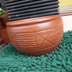 Pot Corak Bowl Simple - Medium Size