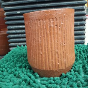 Pot Corak Silinder - Medium Size